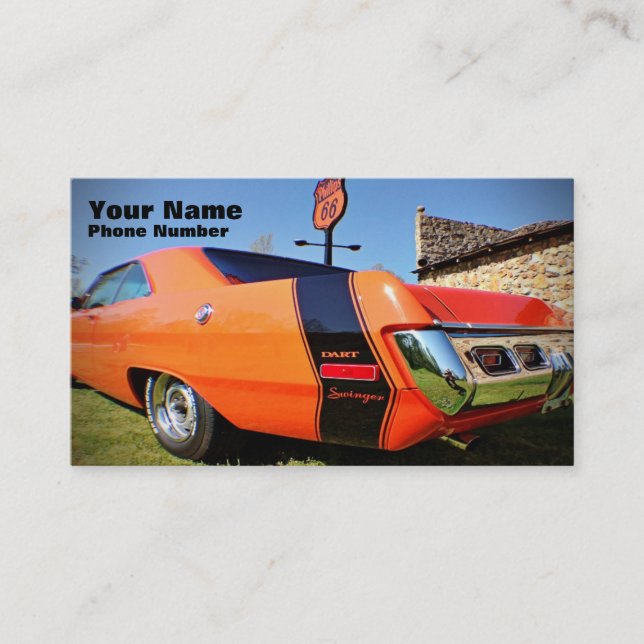 The Swinger Business Card (Front)