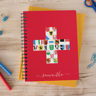 The Swiss Cantons Coat of Arms Notebook
