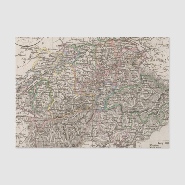 the Switzerland Tissue Paper (Front)