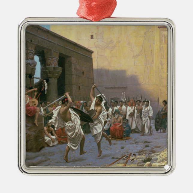 The Sword Dance Metal Ornament (Front)