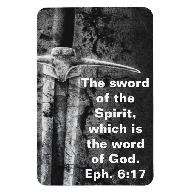 The Sword of the Spirit Magnet (Vertical)