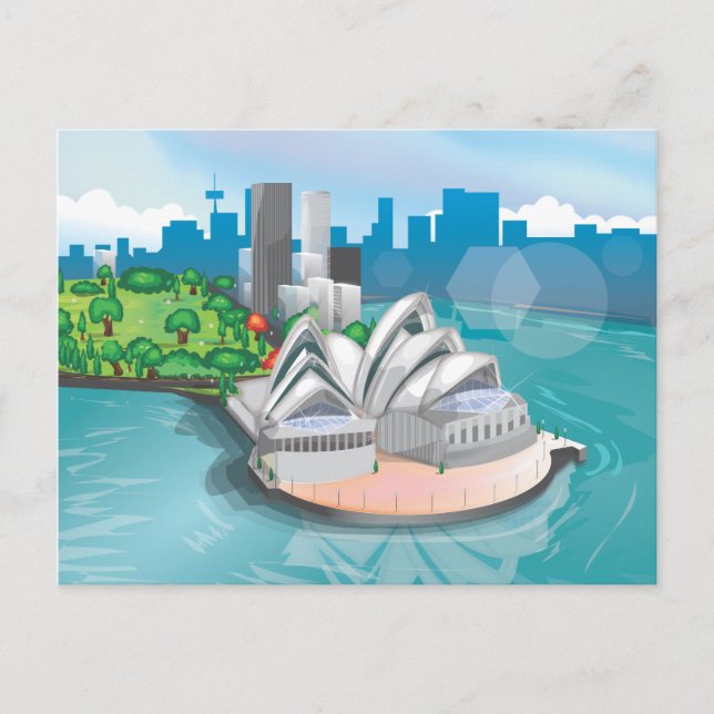 The Sydney Opera House Postcard (Front)