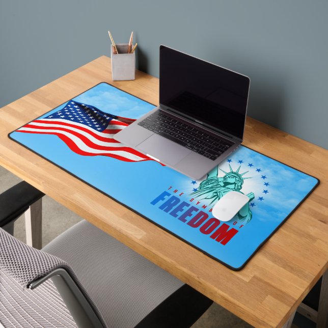 The Symbol of Freedom | Desk Mat (Office 2)