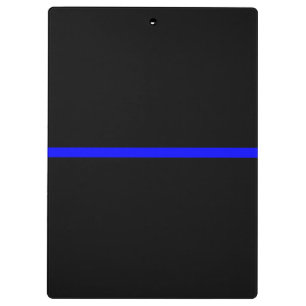 The Symbolic Thin Blue Line Graphic Clipboard