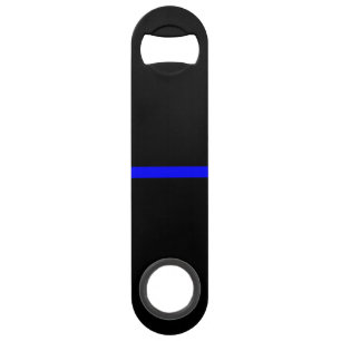 The Symbolic Thin Blue Line Horizontal Black