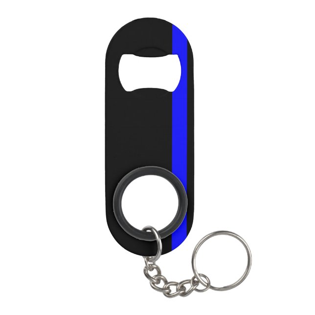 The Symbolic Thin Blue Line on Black (Back)