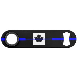 The Symbolic Thin Blue Line on Canadian Flag