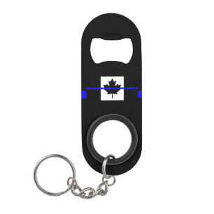 The Symbolic Thin Blue Line on Canadian Flag