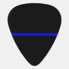The Symbolic Thin Blue Line on Solid Black