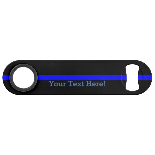 The Symbolic Thin Blue Line Personalise This (Front (Horizontal))