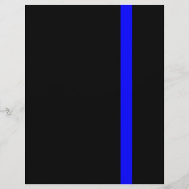 The Symbolic Thin Blue Line Vertical (Front)