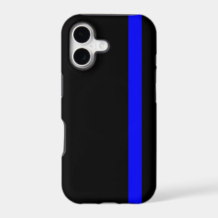 The Symbolic Thin Blue Line Vertical Black