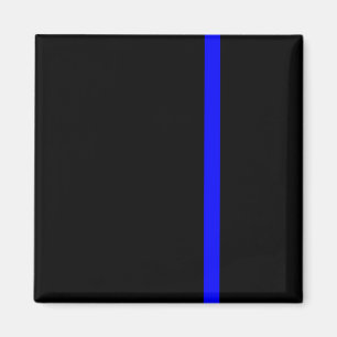 The Symbolic Thin Blue Line Vertical Magnet