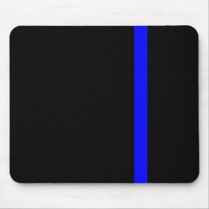 The Symbolic Thin Blue Line Vertical Mouse Pad