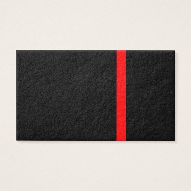 The Symbolic Thin Red Line Decor (Front)