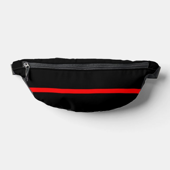 The Symbolic Thin Red Line Statement on a Bum Bags (Lay Down)