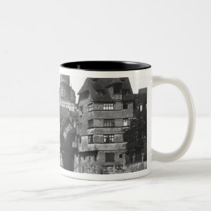 The synagogue at Nuremberg, c.1910 Two-Tone Coffee Mug