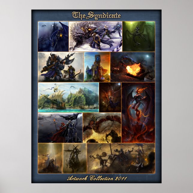 The Syndicate Art Collection Poster (Front)