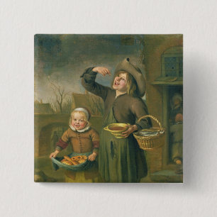 The Syrup Eater 15 Cm Square Badge