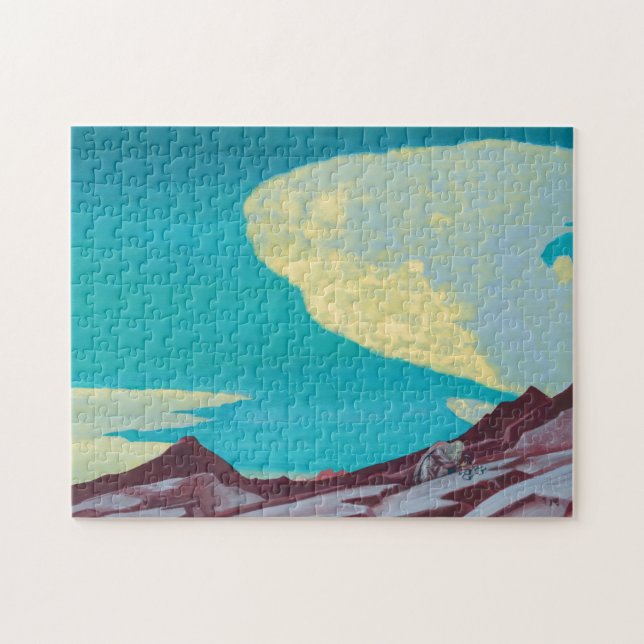 The Tablets of the Commandments by Roerich Jigsaw Puzzle (Horizontal)