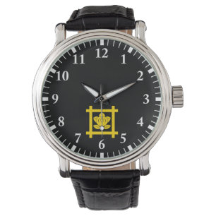 The Tachibana crest of the Nichiren sect Watch