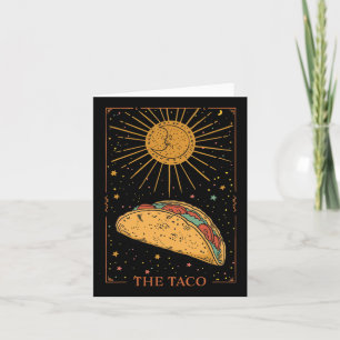 The Taco Cinco De Mayo Taco Tarot Card Funny Men W