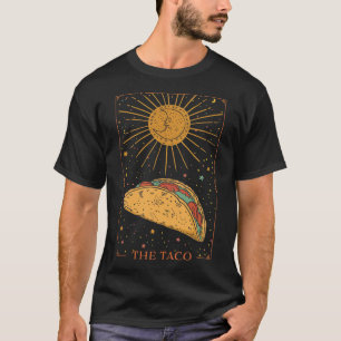 The Taco Cinco De Mayo Taco Tarot Card Funny Men W T-Shirt