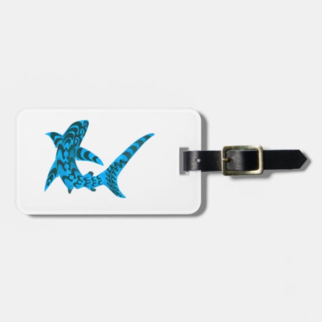THE TAIL FLICK LUGGAGE TAG (Front Horizontal)