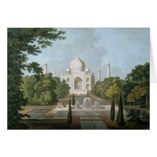 The Taj Mahal, Agra, from the Garden