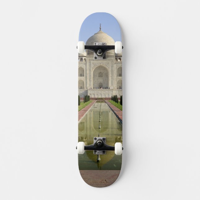 The Taj Mahal, Agra, Uttar Pradesh, India, Skateboard (Front)