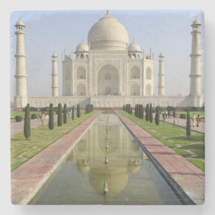 The Taj Mahal, Agra, Uttar Pradesh, India, Stone Coaster