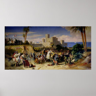 The Taking of Beirut by the Crusaders Poster