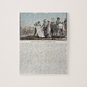 The taking of La Rochelle from the Protestants, 16 Jigsaw Puzzle