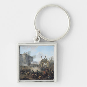 The Taking of the Bastille, 14th July 1789 Key Ring