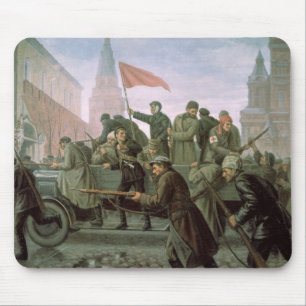 The Taking of the Moscow Kremlin in 1917, 1938 Mouse Pad