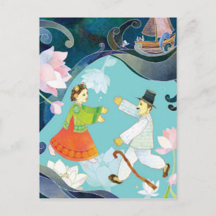 The Tale of Shim Chung Postcard