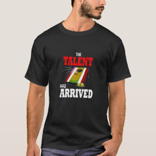 The Talent Has Arrived Cornhole Player Papa Grandp T-Shirt