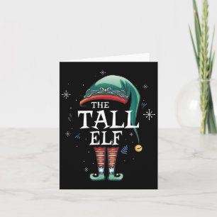 The Tall Elf Xmas Matching Elf Family For Christma Card