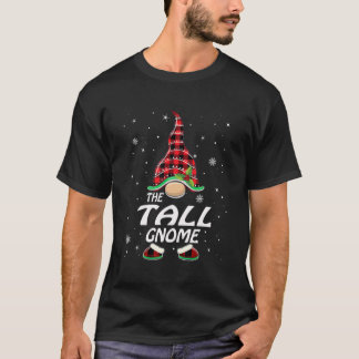 The Tall Gnome Matching Family Christmas Pajama T-Shirt