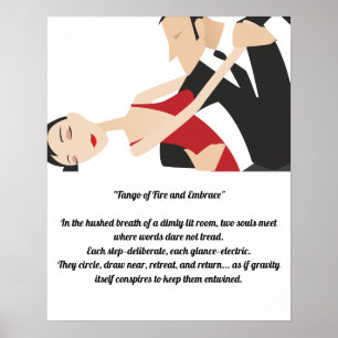 The Tango Couples Dance of Romance and Passion Poster
