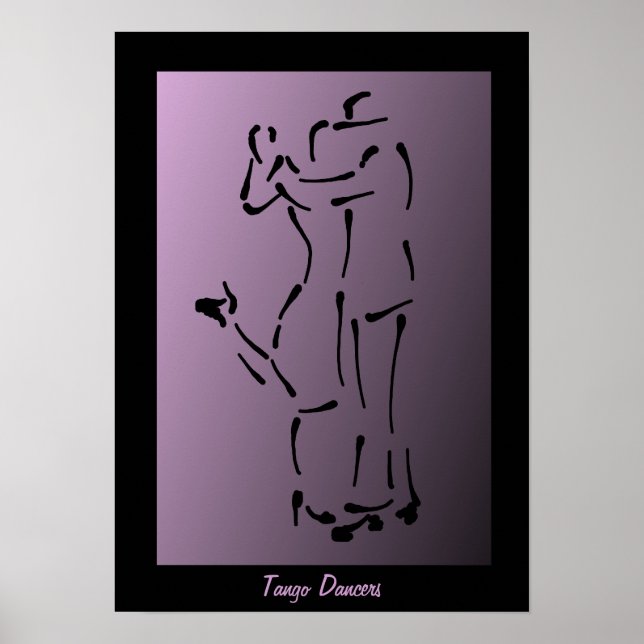 The Tango Dancers Poster (Front)