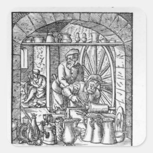 The Tankard Maker Square Sticker