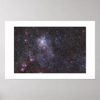 The Tarantula Nebula - Large Magellanic Cloud Poster