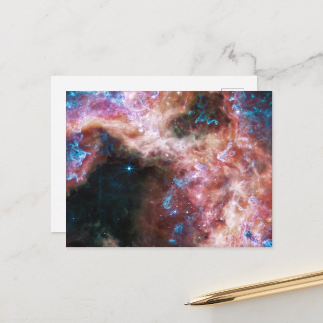 The Tarantula Nebula | MIRI | JWST Postcard (Front/Back In Situ)