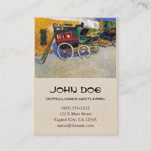 The Tarascon Diligence Vincent Van Gogh Business Card