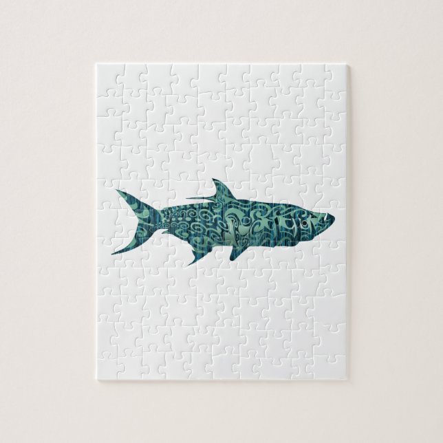THE TARPON STRIKE JIGSAW PUZZLE (Vertical)