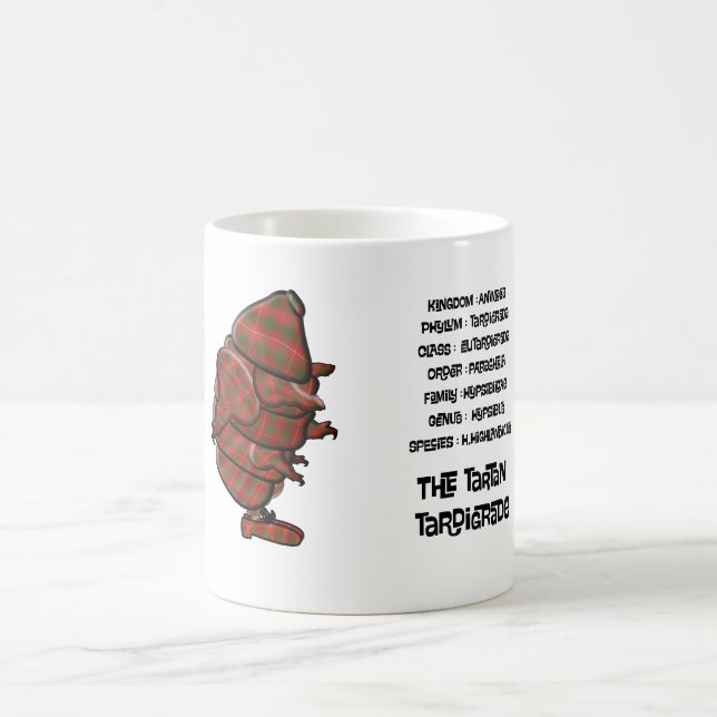  The tartan tardigrade Coffee Mug (Center)