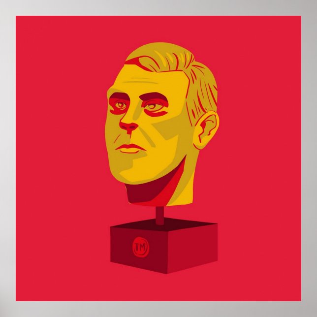 The Taskmasters Shiny Golden Head Poster (Front)