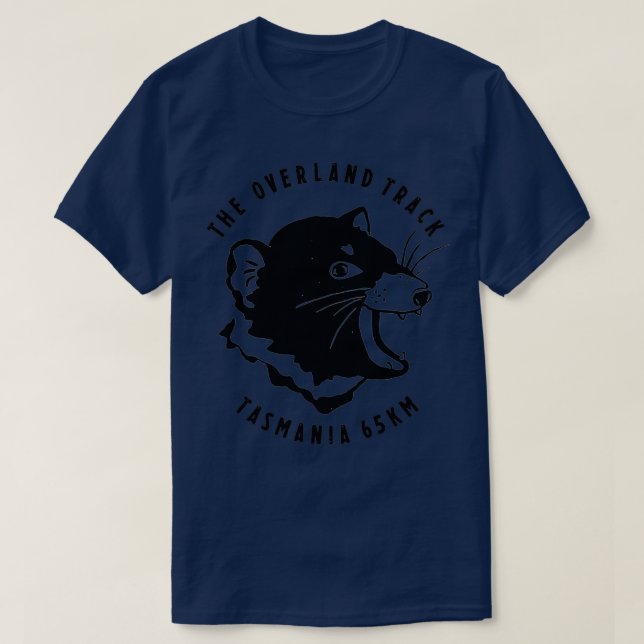 The Tasmanian Overland Track T-Shirt (Design Front)
