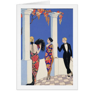 The Taste of Shawls, 1922 (pochoir print)